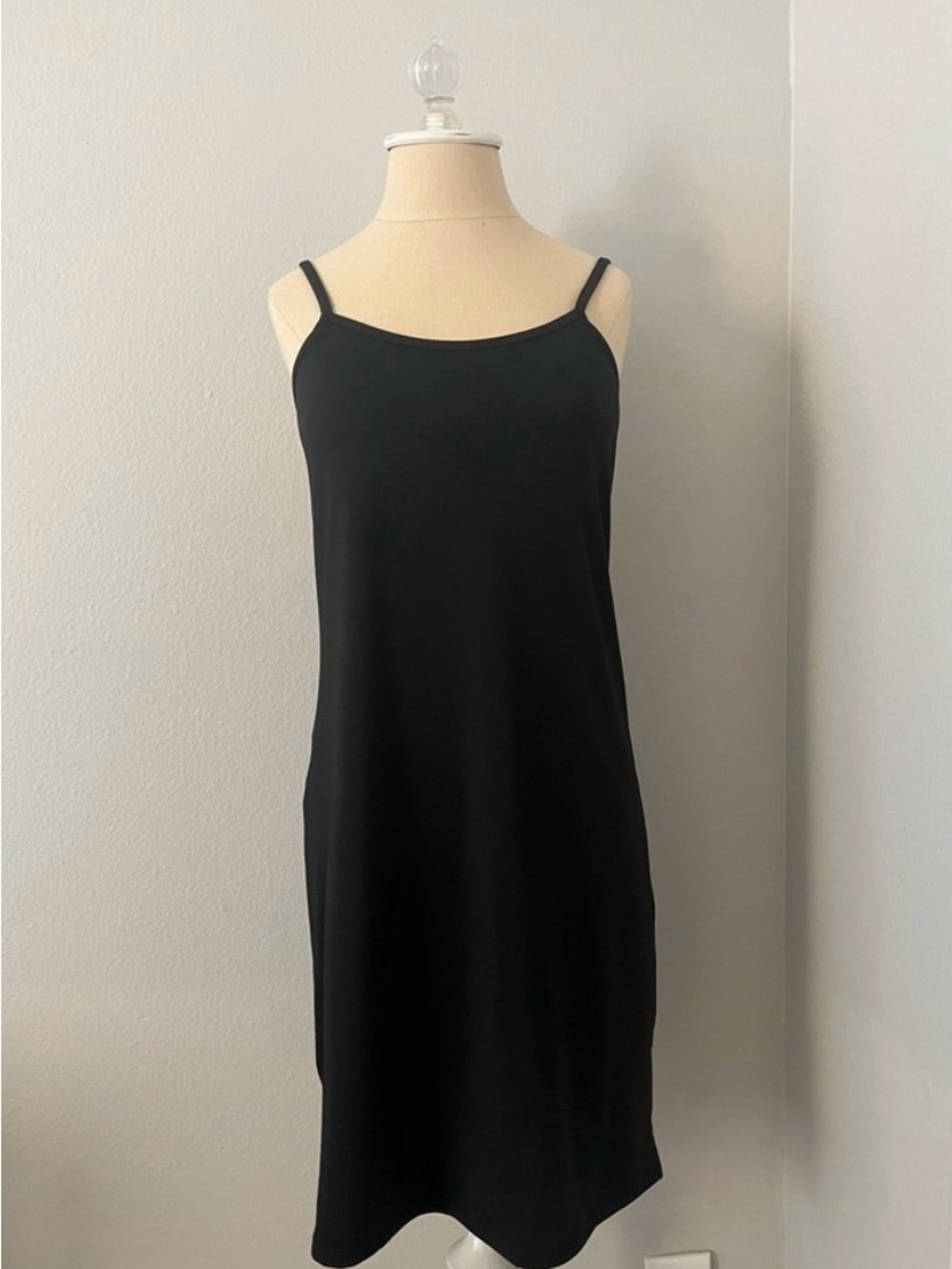 Athleta Black Slip Dress